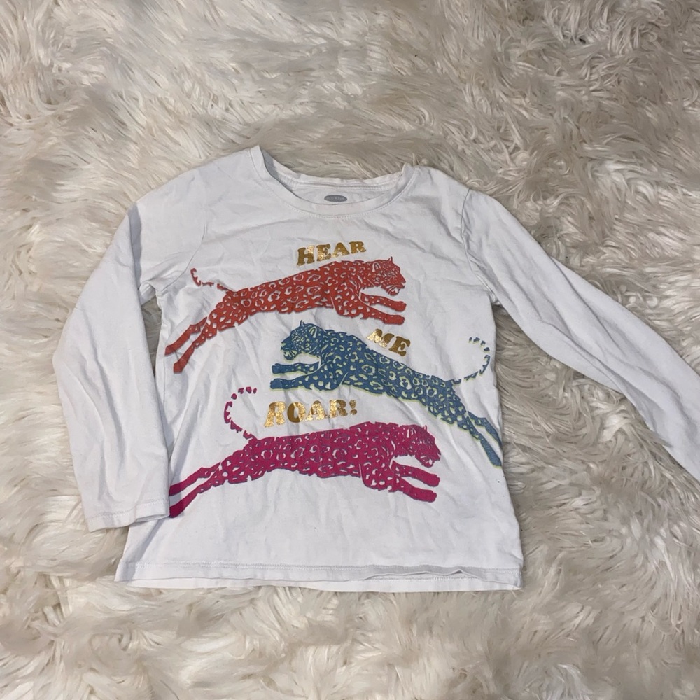 “Hear Me Roar” Tiger Girl’s Tee